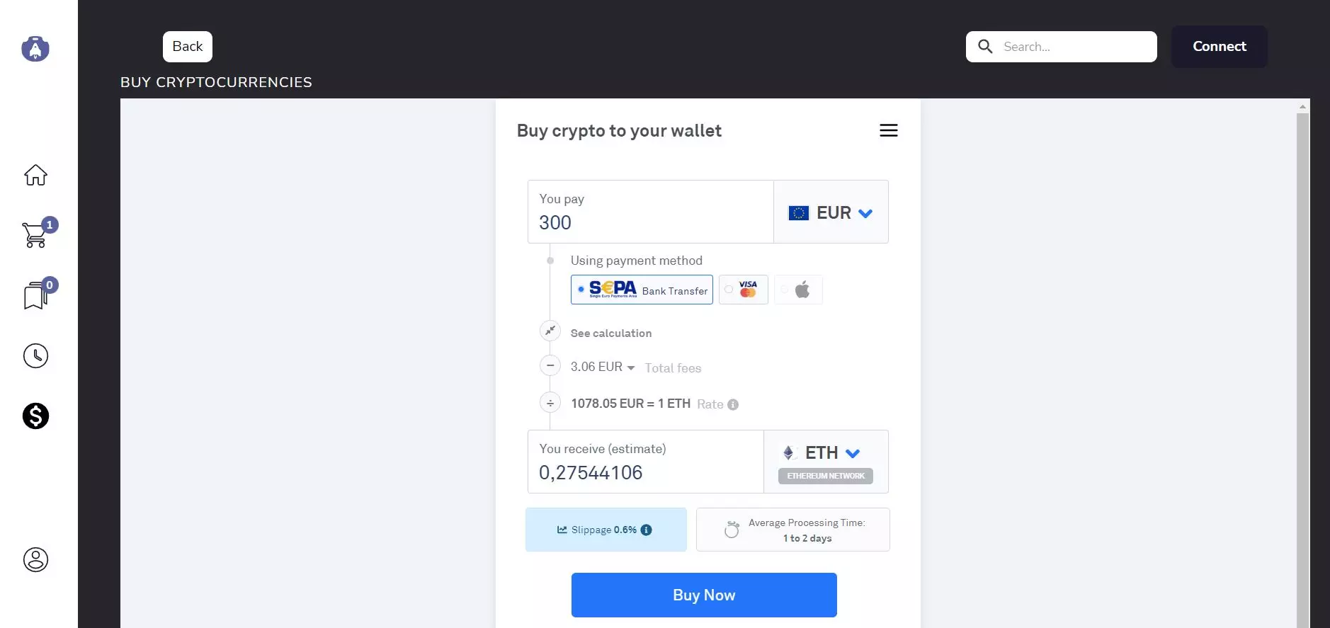 DefiMarket : vue complémentaire 2